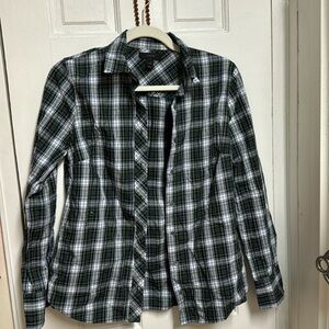 J crew green modern plaid size 4 never worn